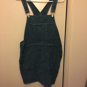 Corduroy Overall Dress